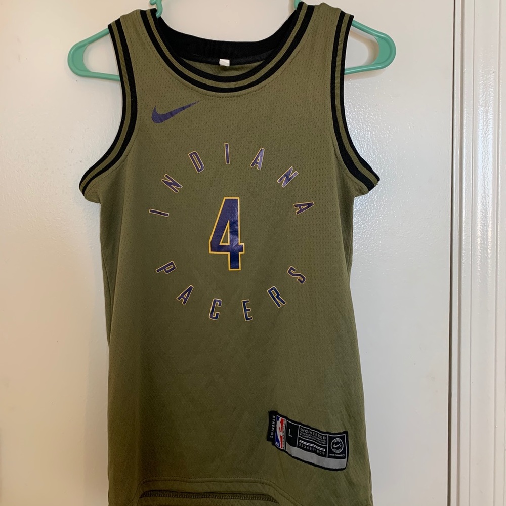 Olive Green Pacers Jersey